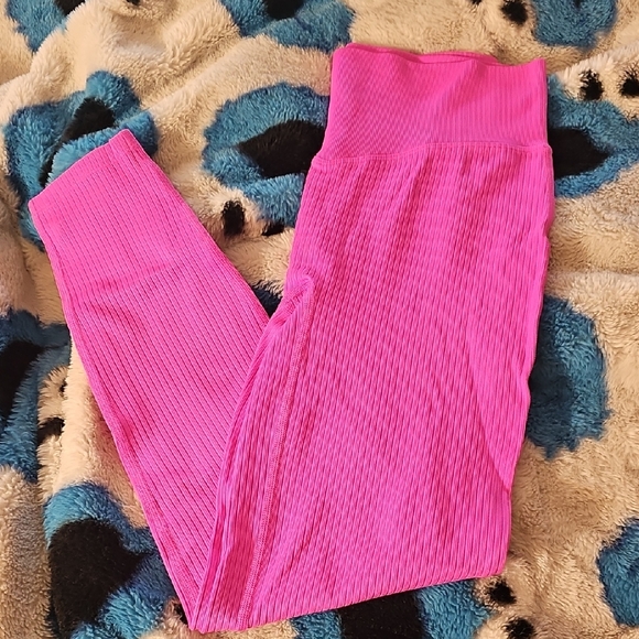 PINK Victoria's Secret Pants - PINK Ribbed Leggings Size M